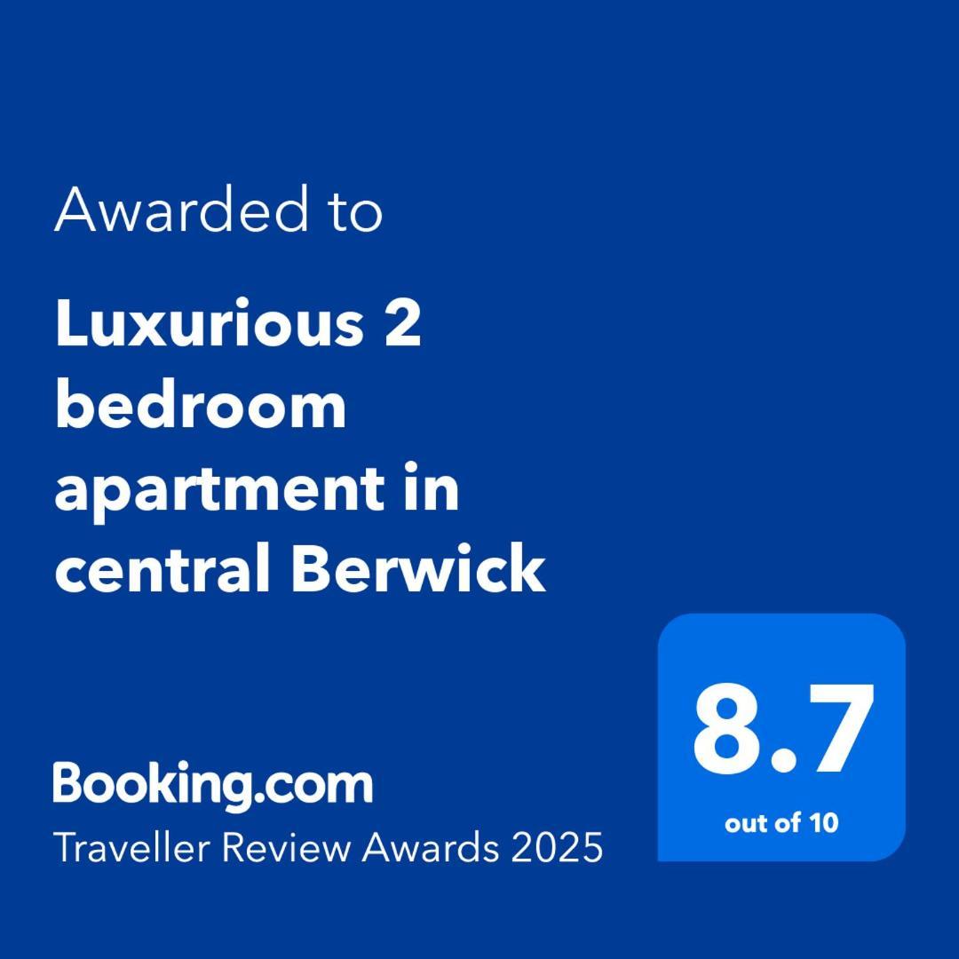 Luxurious 2 Bedroom Apartment In Central Berwick Esterno foto